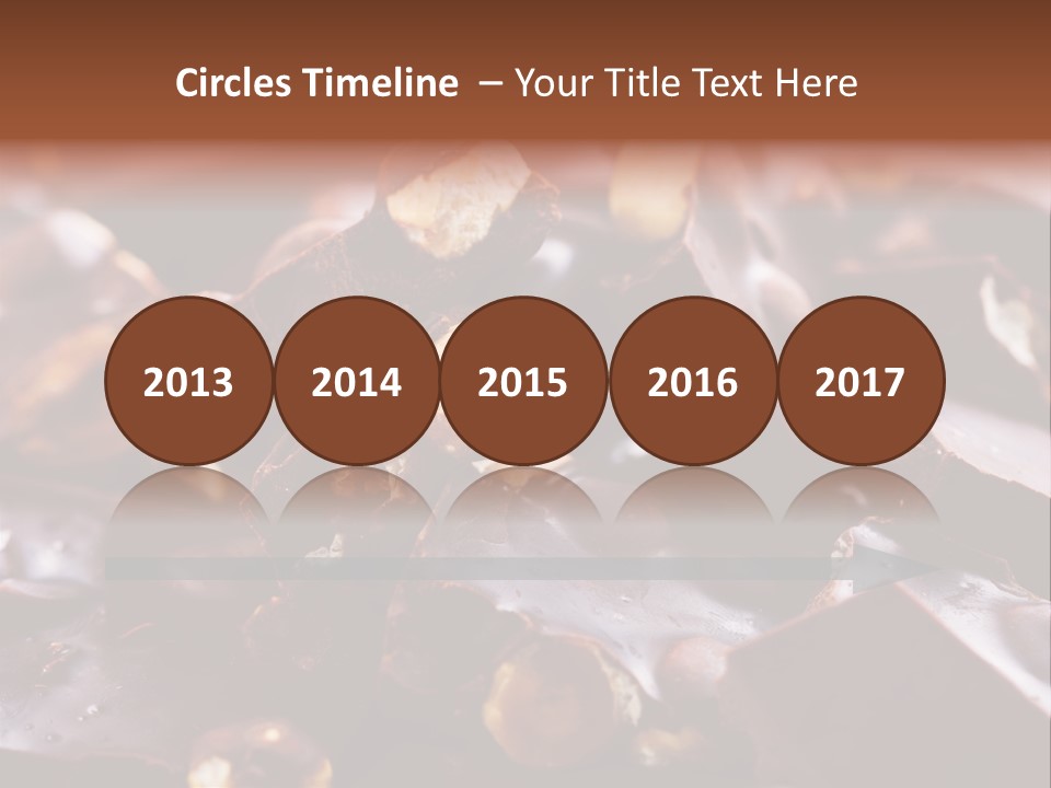 Food Chocolate Hazelnut PowerPoint Template
