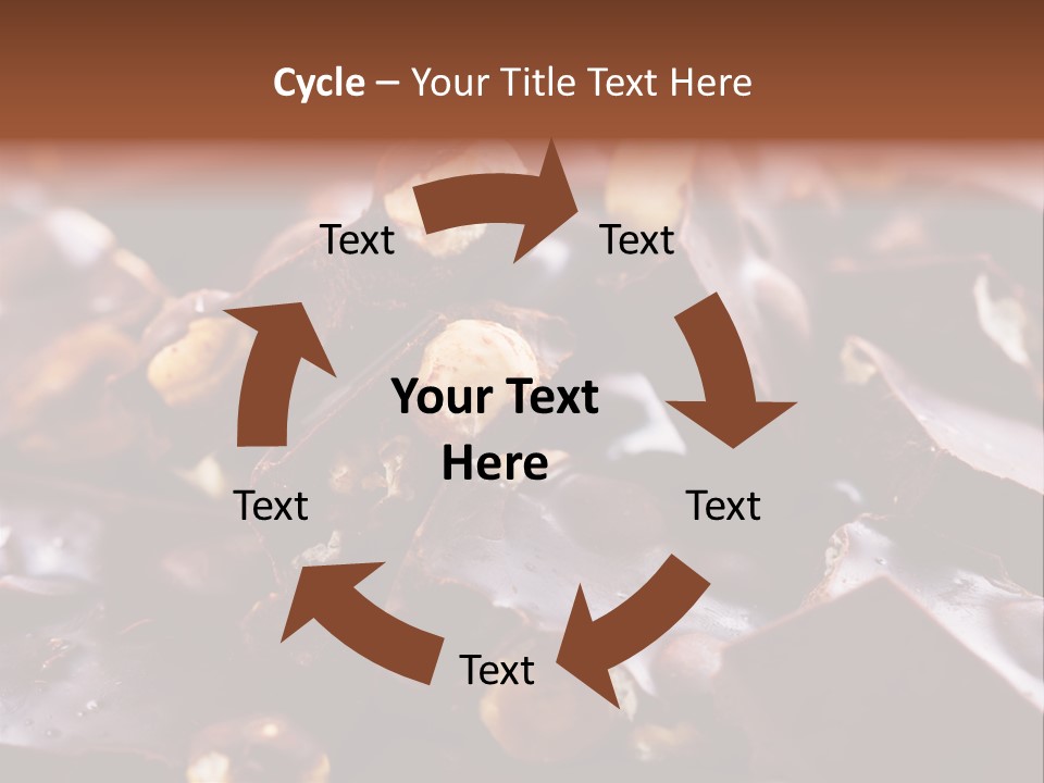 Food Chocolate Hazelnut PowerPoint Template