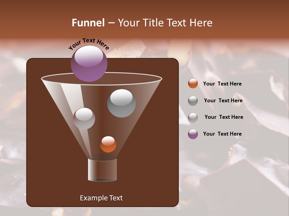 Food Chocolate Hazelnut PowerPoint Template