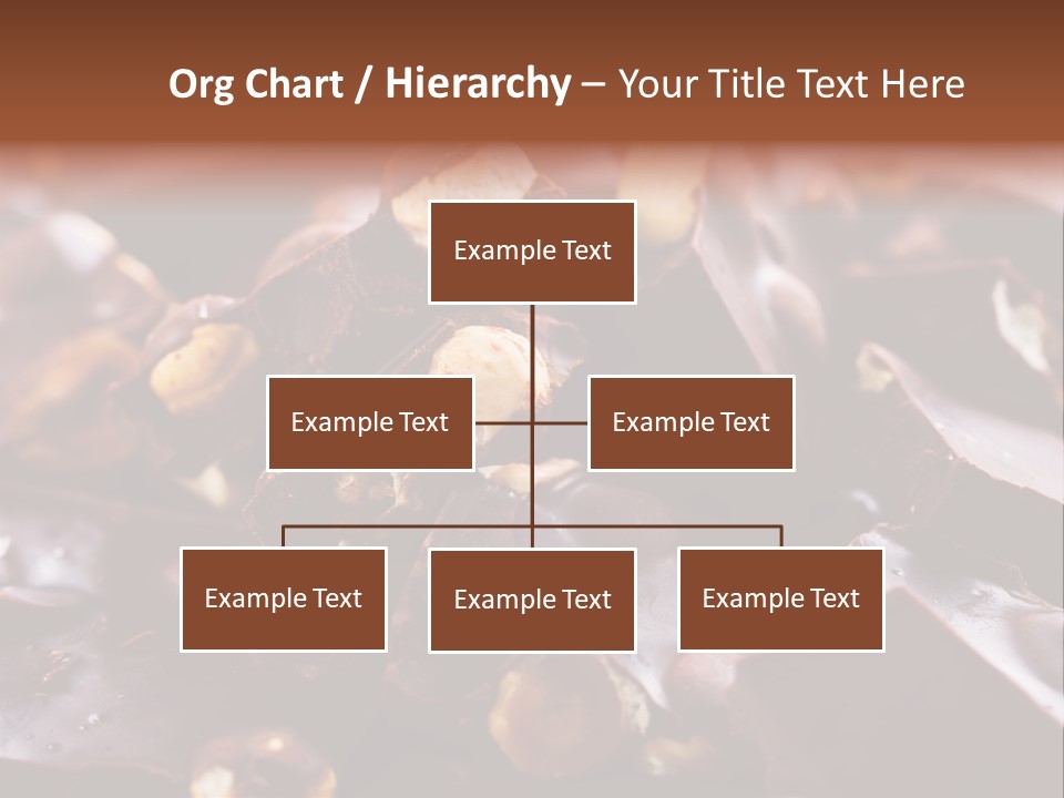 Food Chocolate Hazelnut PowerPoint Template