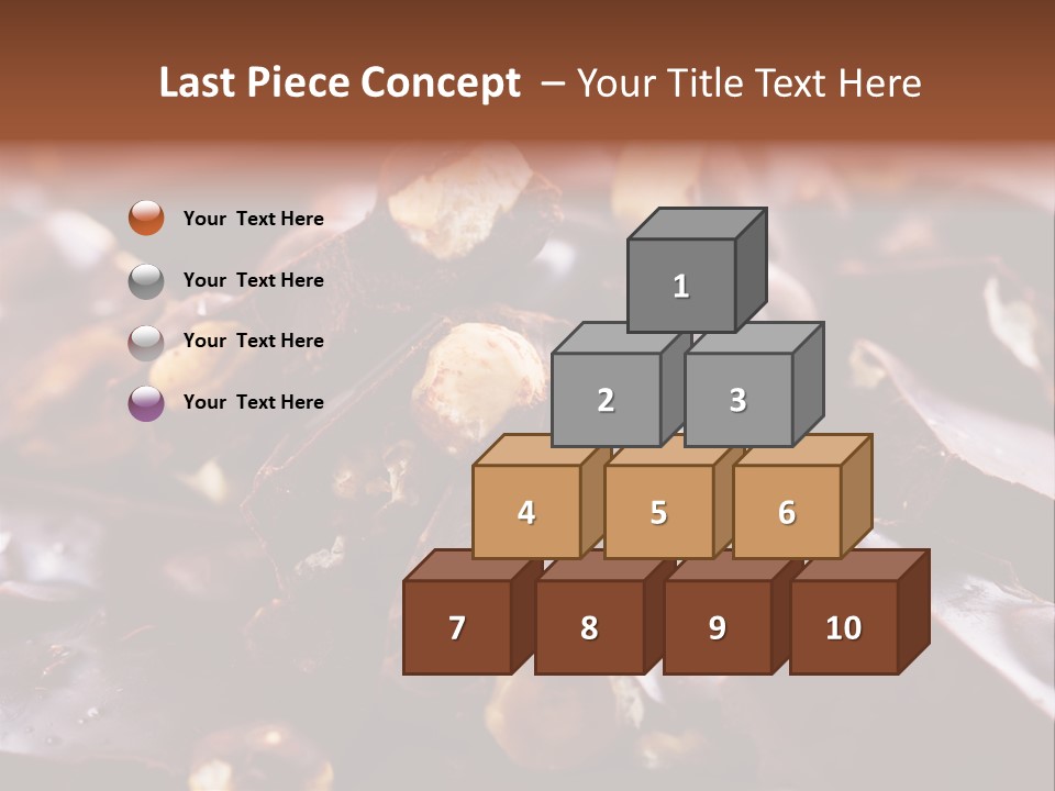 Food Chocolate Hazelnut PowerPoint Template