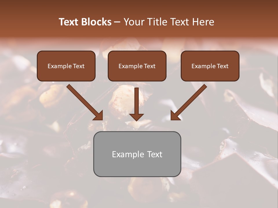 Food Chocolate Hazelnut PowerPoint Template