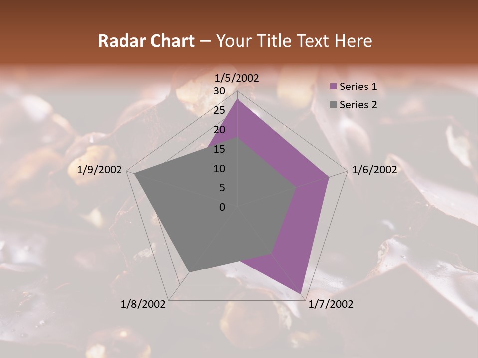Food Chocolate Hazelnut PowerPoint Template