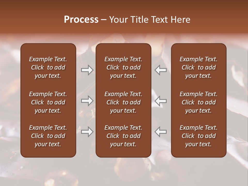 Food Chocolate Hazelnut PowerPoint Template