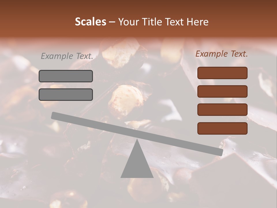 Food Chocolate Hazelnut PowerPoint Template