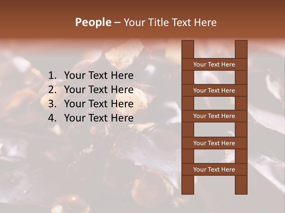 Food Chocolate Hazelnut PowerPoint Template