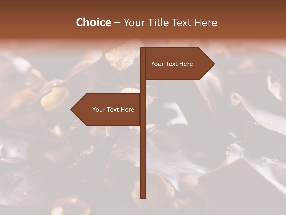 Food Chocolate Hazelnut PowerPoint Template