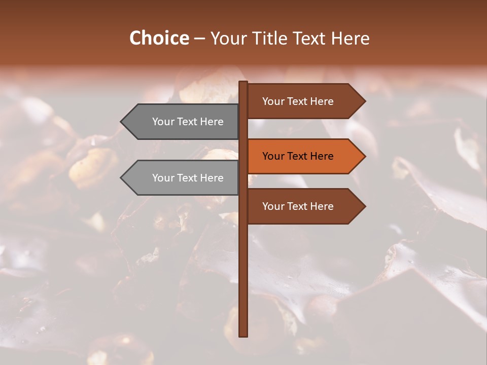Food Chocolate Hazelnut PowerPoint Template