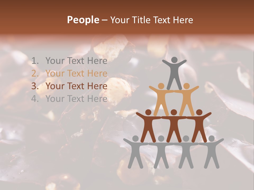 Food Chocolate Hazelnut PowerPoint Template