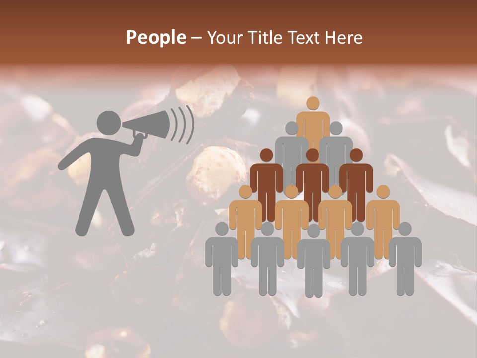 Food Chocolate Hazelnut PowerPoint Template