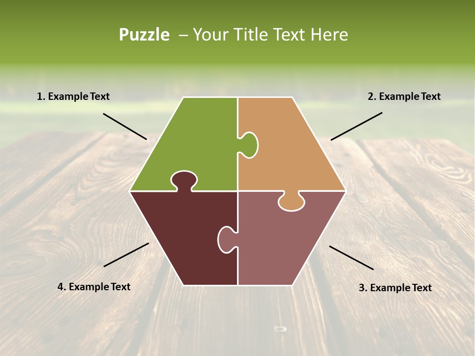 Board Background Fall PowerPoint Template