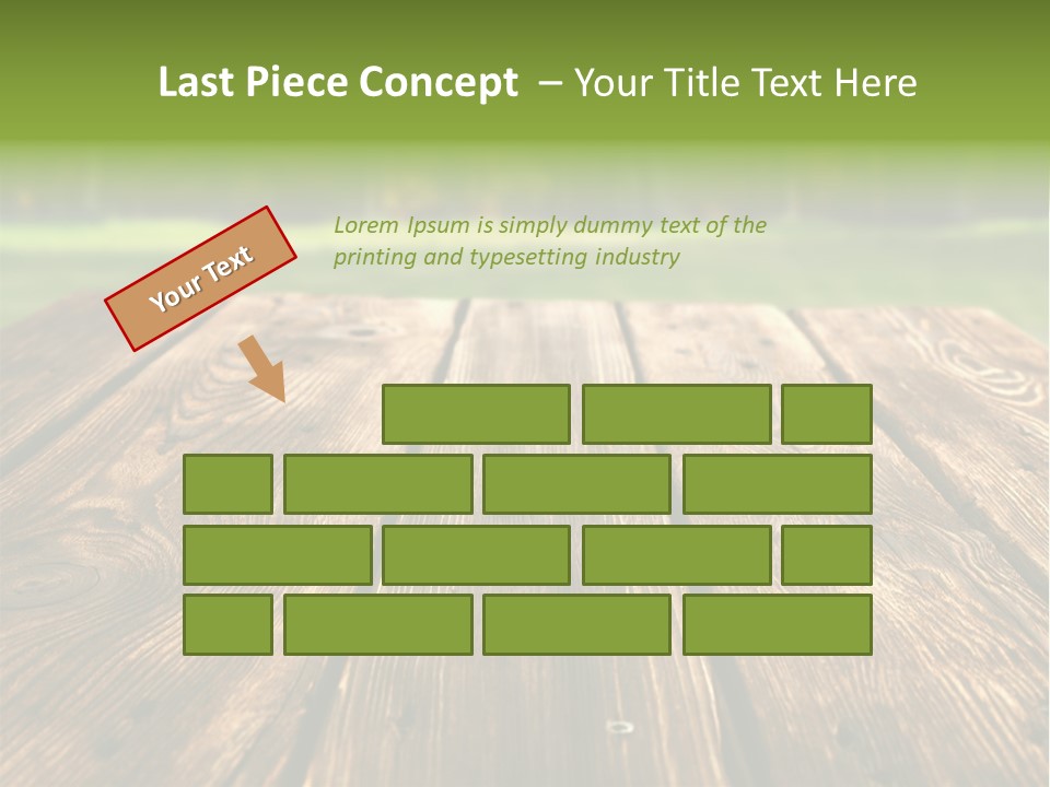 Board Background Fall PowerPoint Template