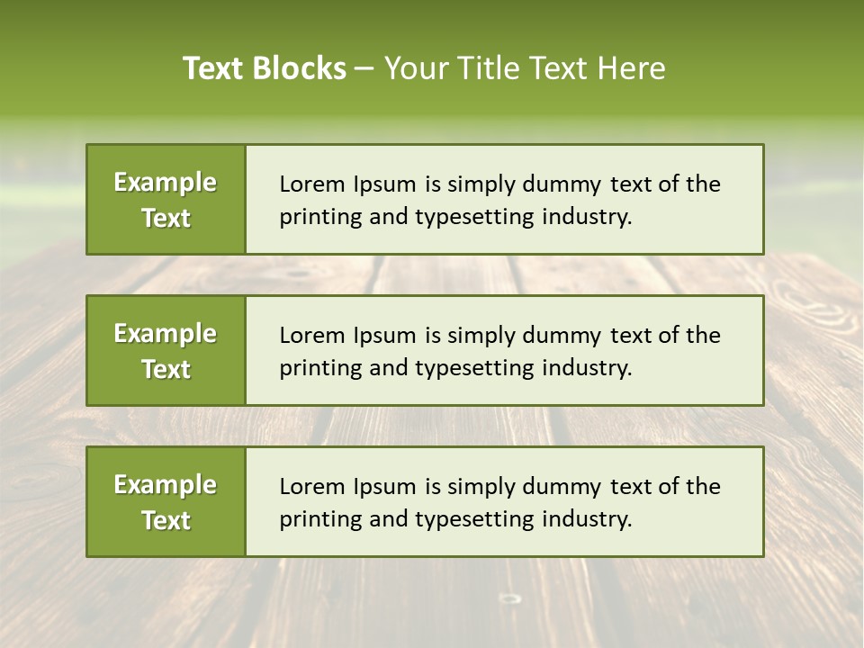 Board Background Fall PowerPoint Template