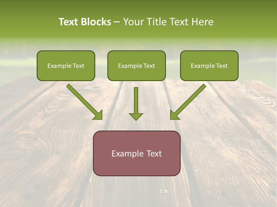 Board Background Fall PowerPoint Template