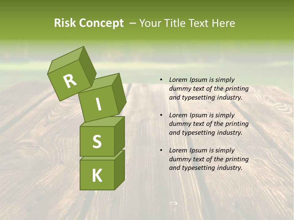 Board Background Fall PowerPoint Template