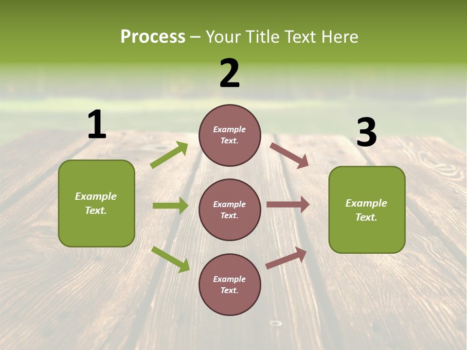 Board Background Fall PowerPoint Template
