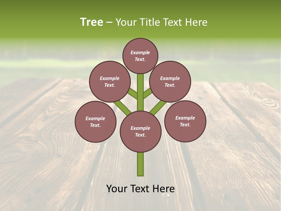 Board Background Fall PowerPoint Template