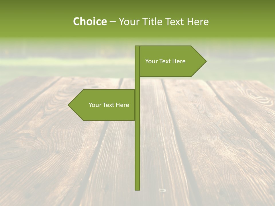 Board Background Fall PowerPoint Template