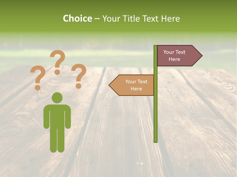 Board Background Fall PowerPoint Template