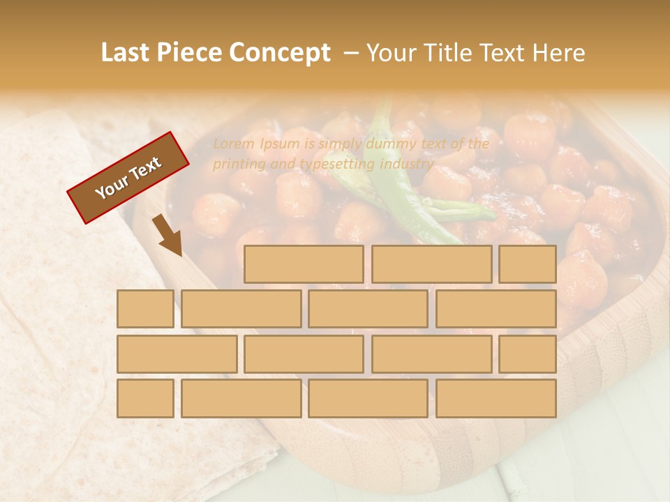 Masala Restaurant Flatbread PowerPoint Template