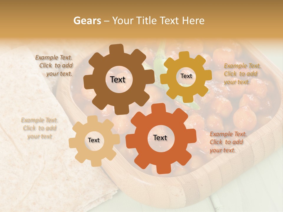 Masala Restaurant Flatbread PowerPoint Template