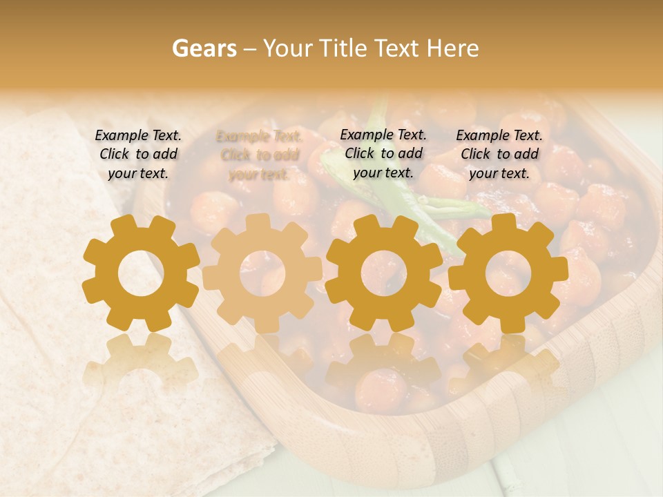 Masala Restaurant Flatbread PowerPoint Template