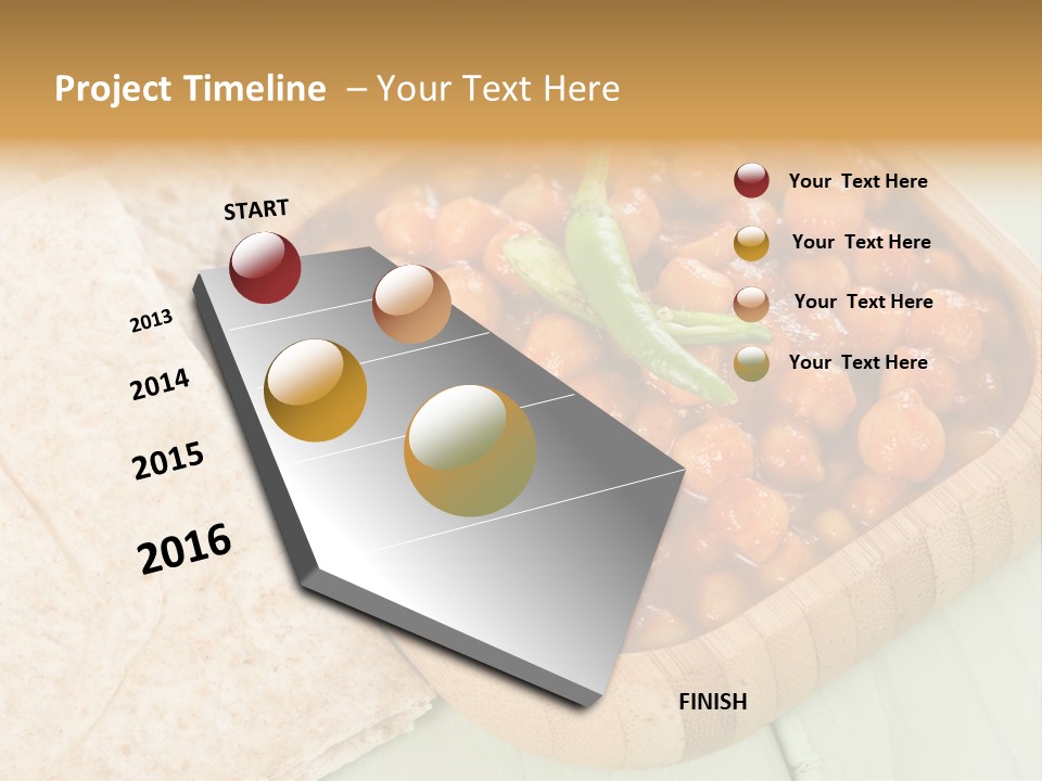 Masala Restaurant Flatbread PowerPoint Template