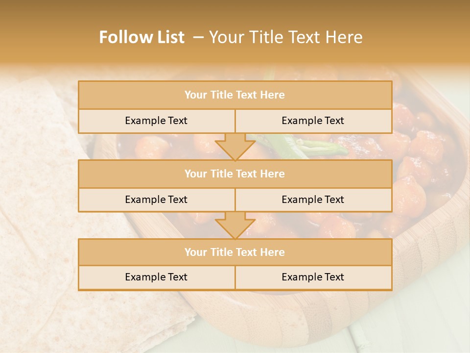 Masala Restaurant Flatbread PowerPoint Template