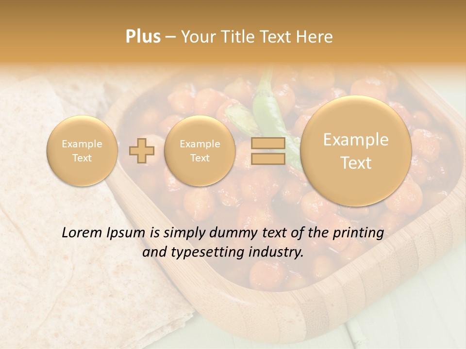 Masala Restaurant Flatbread PowerPoint Template