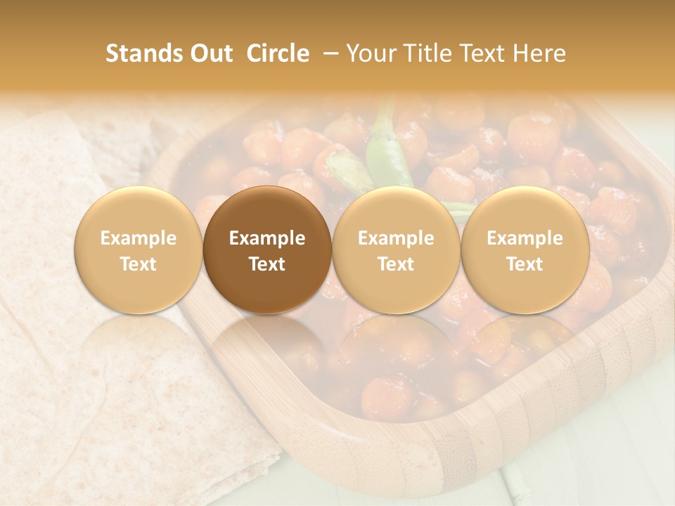 Masala Restaurant Flatbread PowerPoint Template