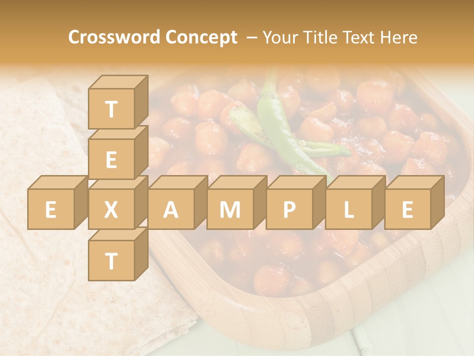 Masala Restaurant Flatbread PowerPoint Template