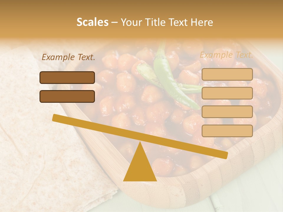 Masala Restaurant Flatbread PowerPoint Template