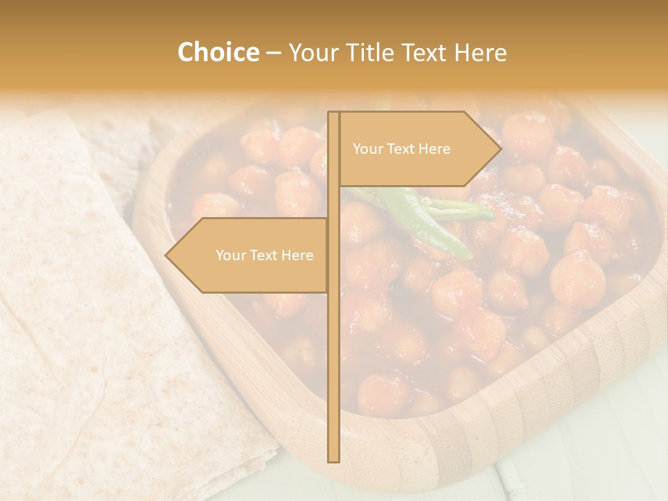 Masala Restaurant Flatbread PowerPoint Template