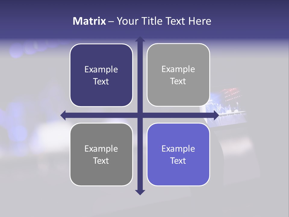 Shoulder Young Focus PowerPoint Template