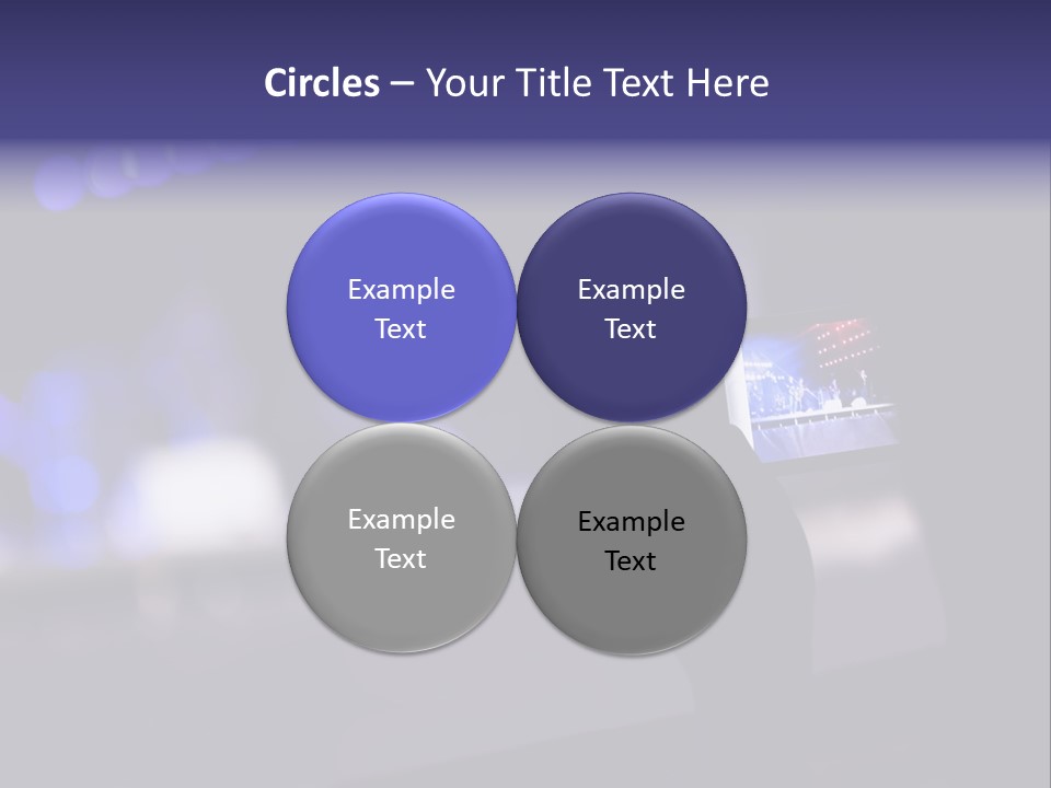 Shoulder Young Focus PowerPoint Template