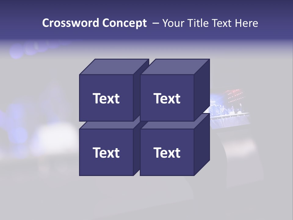 Shoulder Young Focus PowerPoint Template