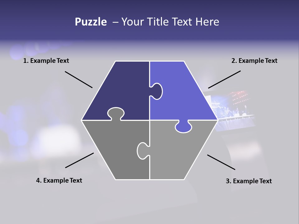 Shoulder Young Focus PowerPoint Template