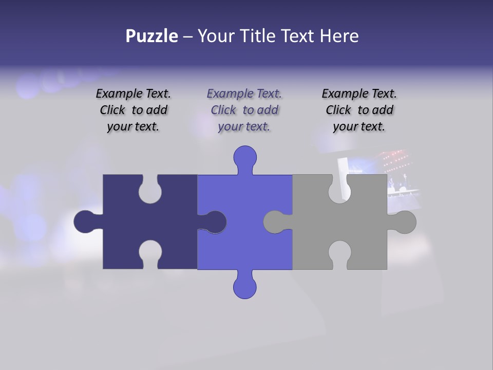 Shoulder Young Focus PowerPoint Template