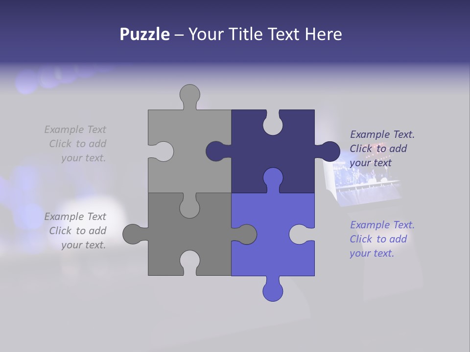 Shoulder Young Focus PowerPoint Template