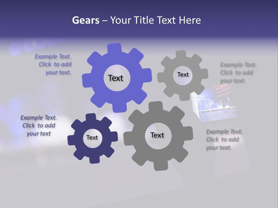 Shoulder Young Focus PowerPoint Template