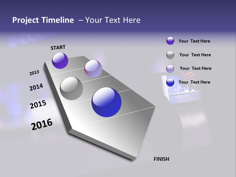 Shoulder Young Focus PowerPoint Template
