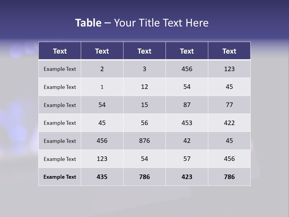 Shoulder Young Focus PowerPoint Template
