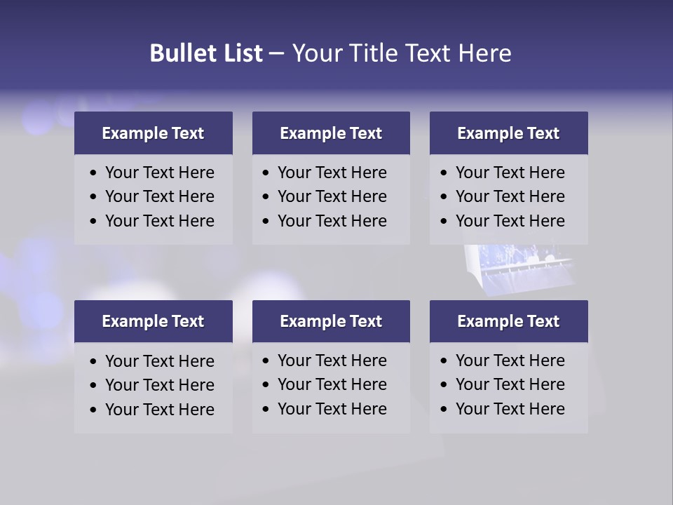 Shoulder Young Focus PowerPoint Template