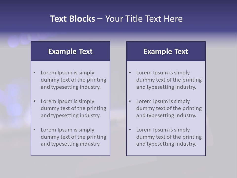 Shoulder Young Focus PowerPoint Template
