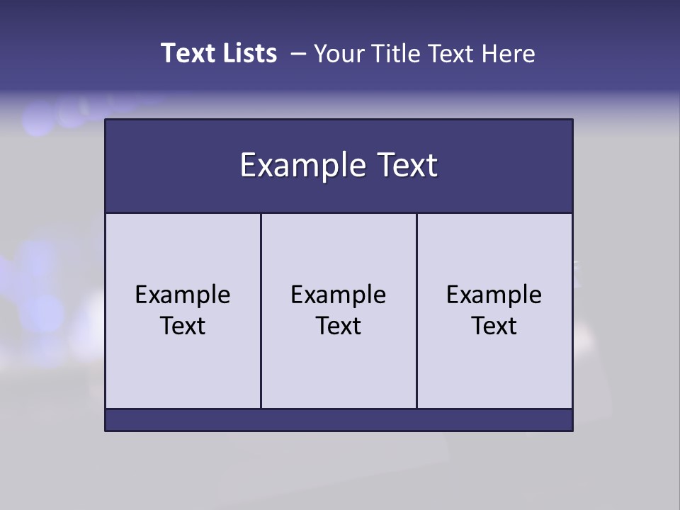 Shoulder Young Focus PowerPoint Template