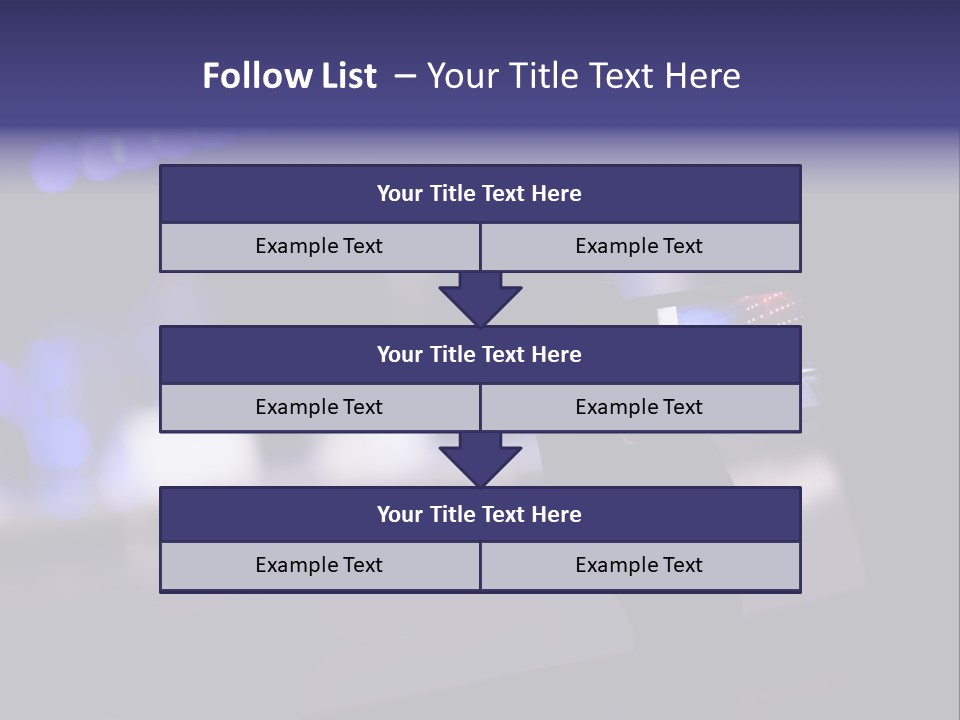Shoulder Young Focus PowerPoint Template