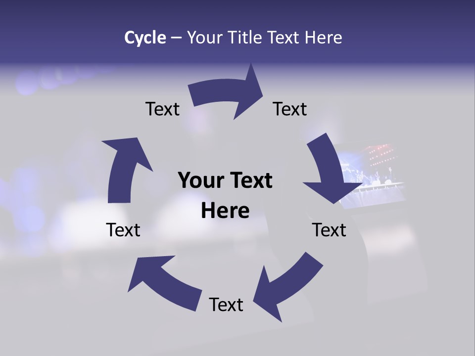 Shoulder Young Focus PowerPoint Template
