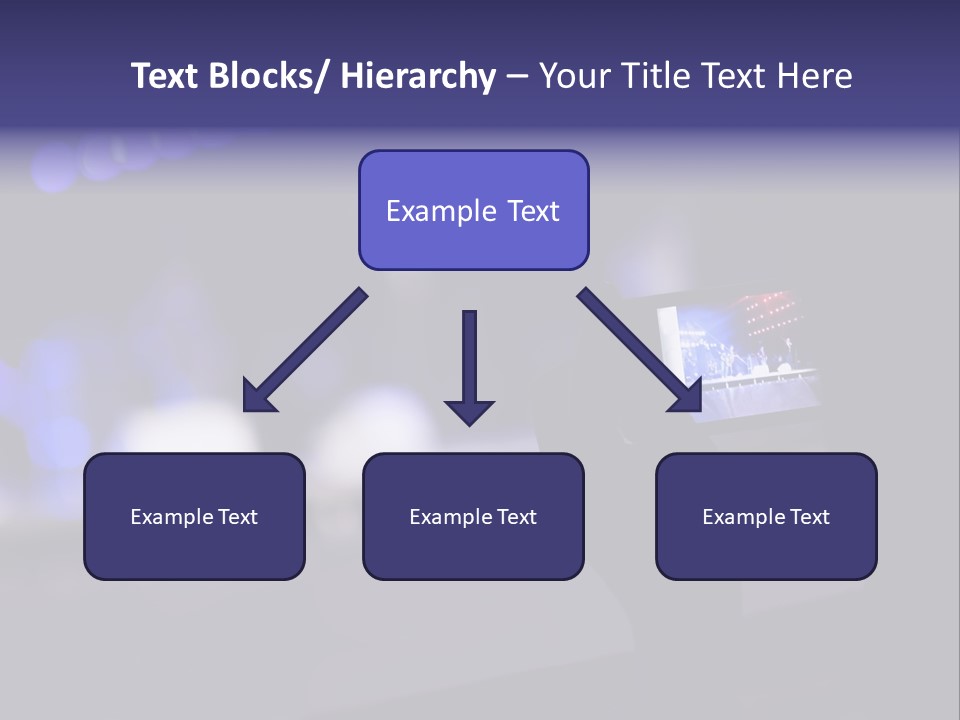 Shoulder Young Focus PowerPoint Template