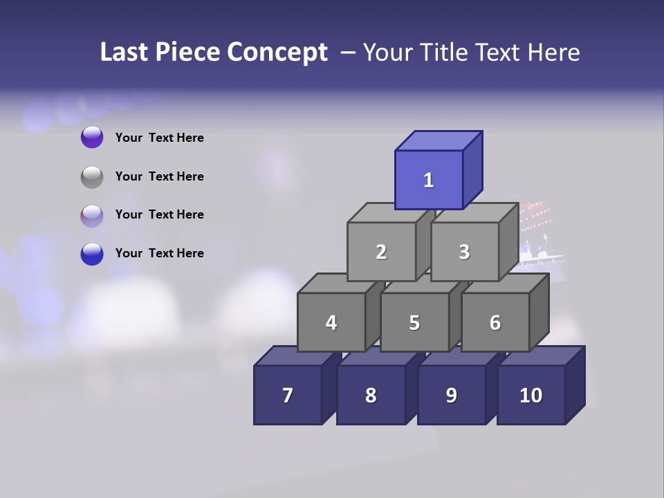 Shoulder Young Focus PowerPoint Template