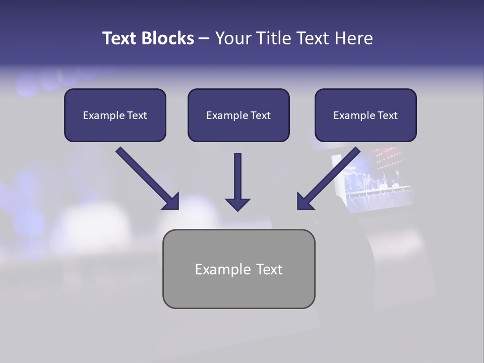 Shoulder Young Focus PowerPoint Template